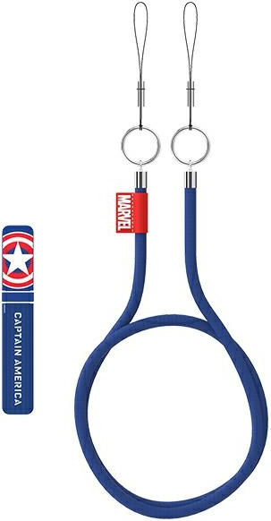 Samsung Galaxy S22/S22+ Plus/S22 Ultra GP-TOU021HIILW to Protective Standing Cover Marvel blue
