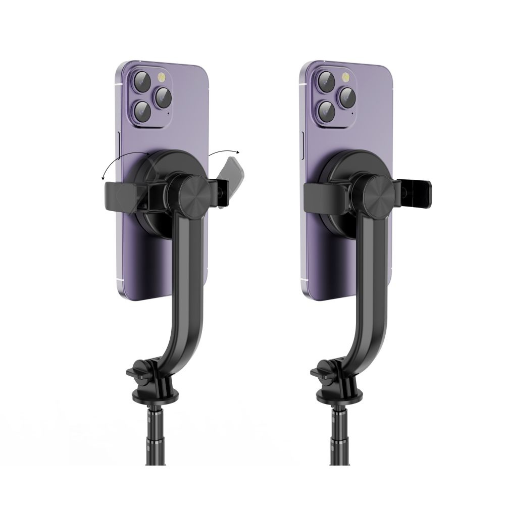 Tech-Protect L04s wireless selfie stick Tripod MagSafe Black