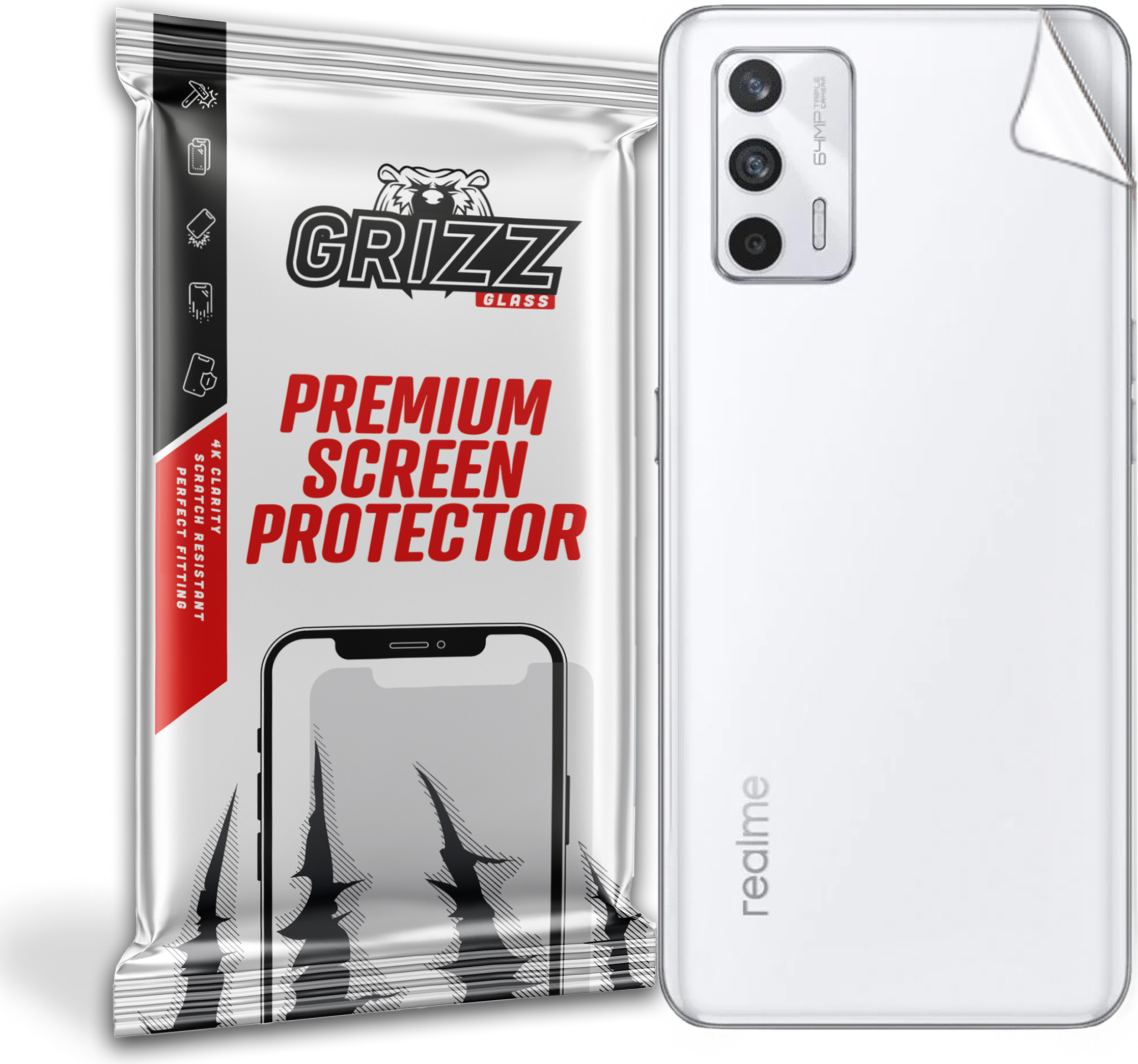 GrizzGlass SatinSkin Realme GT Neo 2T