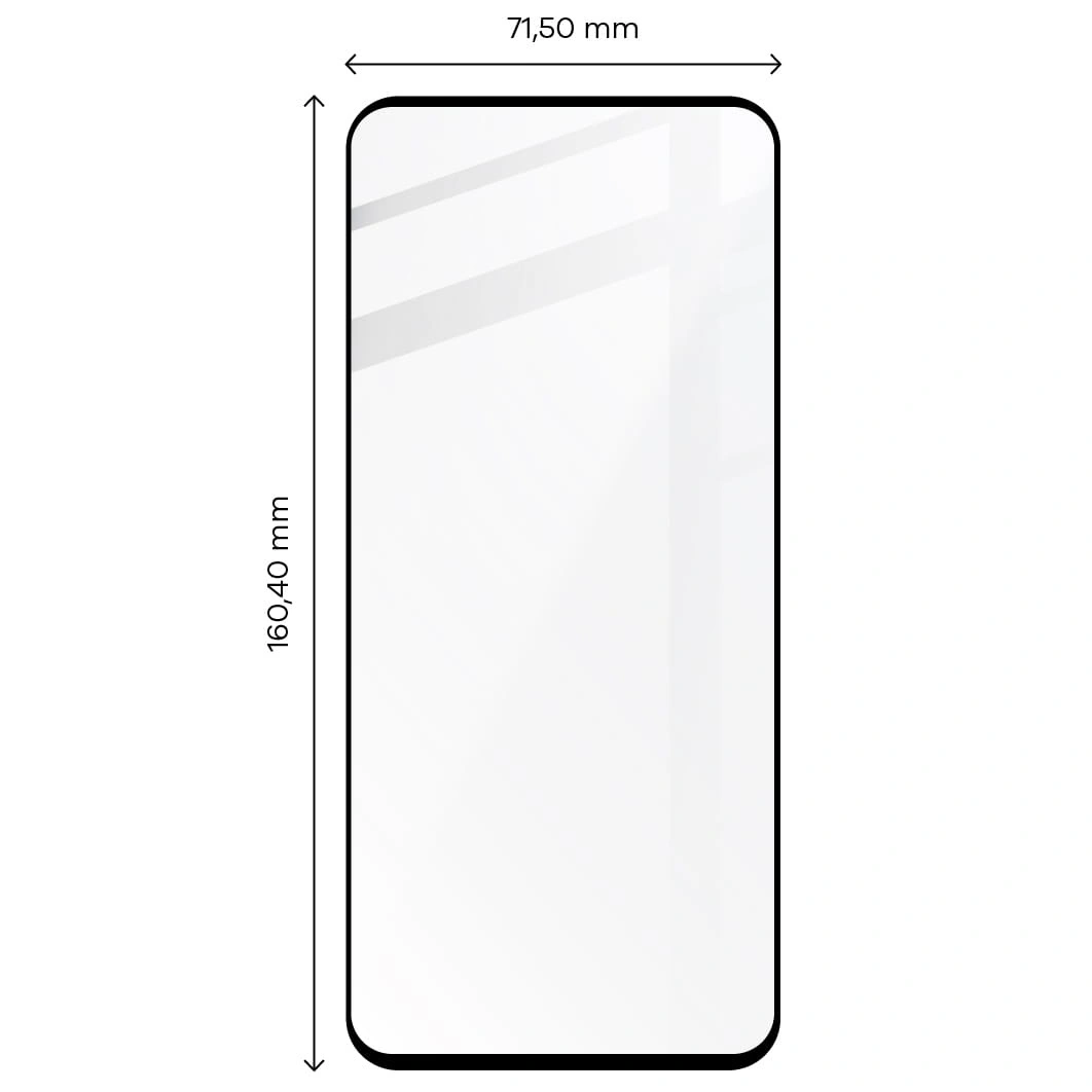 BIZON Edge 2 2x screen glass + camera glass Poco X5