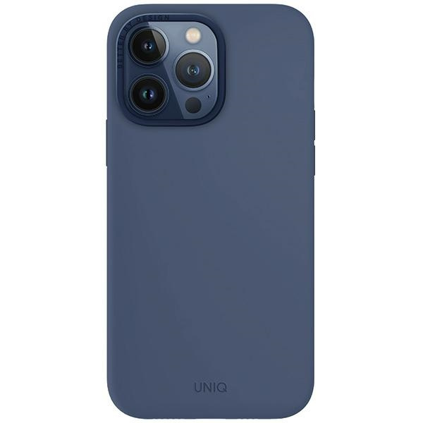 UNIQ Lino Hue Apple iPhone 15 Pro Max MagClick Charging navy blue