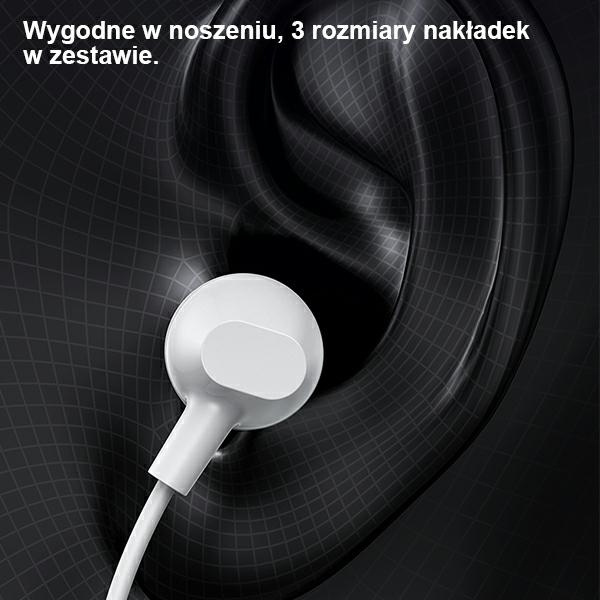 USAMS Wired Earphones EP-47 3.5mm black 1.2m HSEP4701 (US-SJ594)