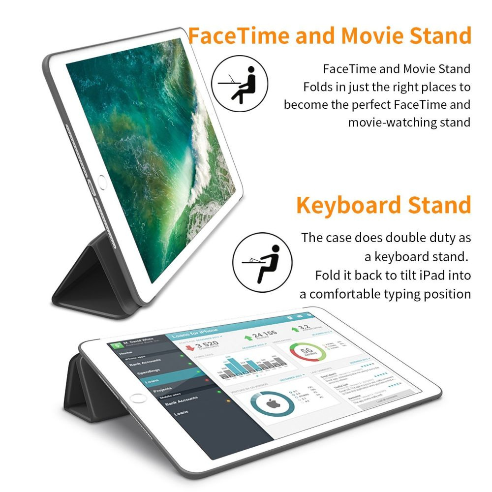 Tech-Protect Smartcase Apple iPad Air 9.7 2013 1 Gen Black