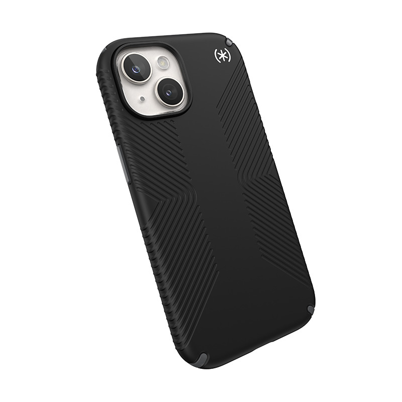 Speck Presidio2 Grip Apple iPhone 15 (Black/Slate Grey/White)