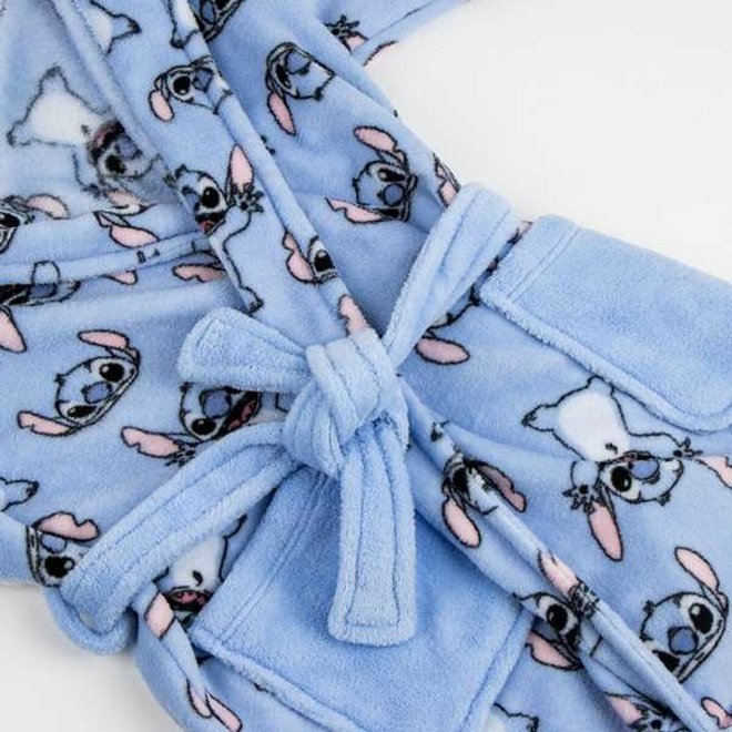 Children's Dressing Gown Stitch Blue