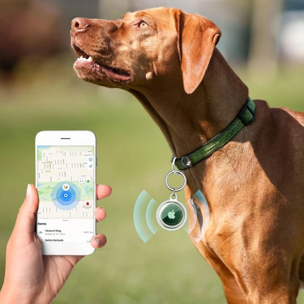Tech-Protect Icon Apple AirTag Clear [4 PACK]