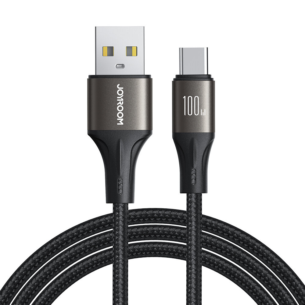 Joyroom Light-Speed Series SA25-AC6 USB-A / USB-C 100W cable 1.2m black