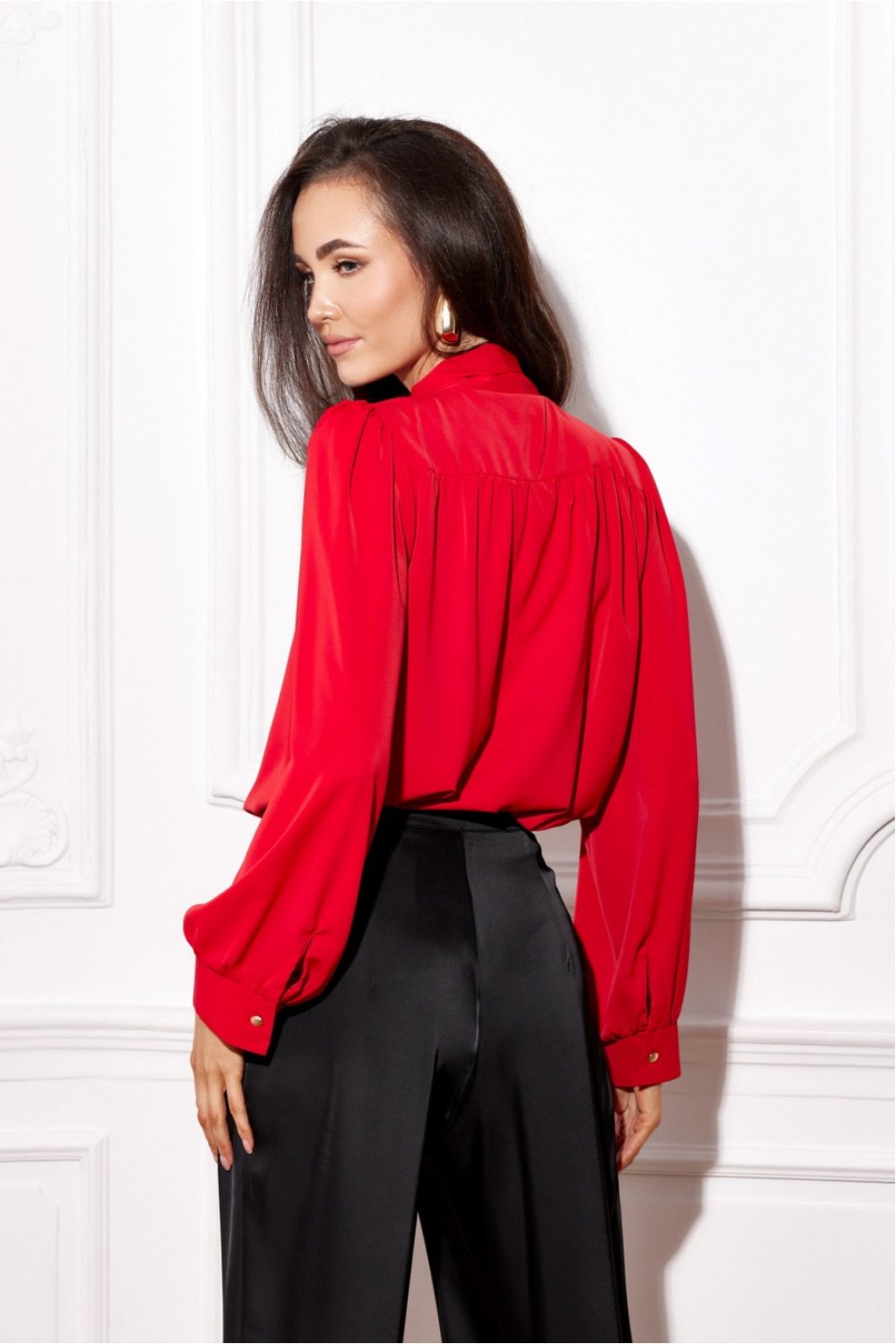  Blouse model 204895 Roco Fashion  red