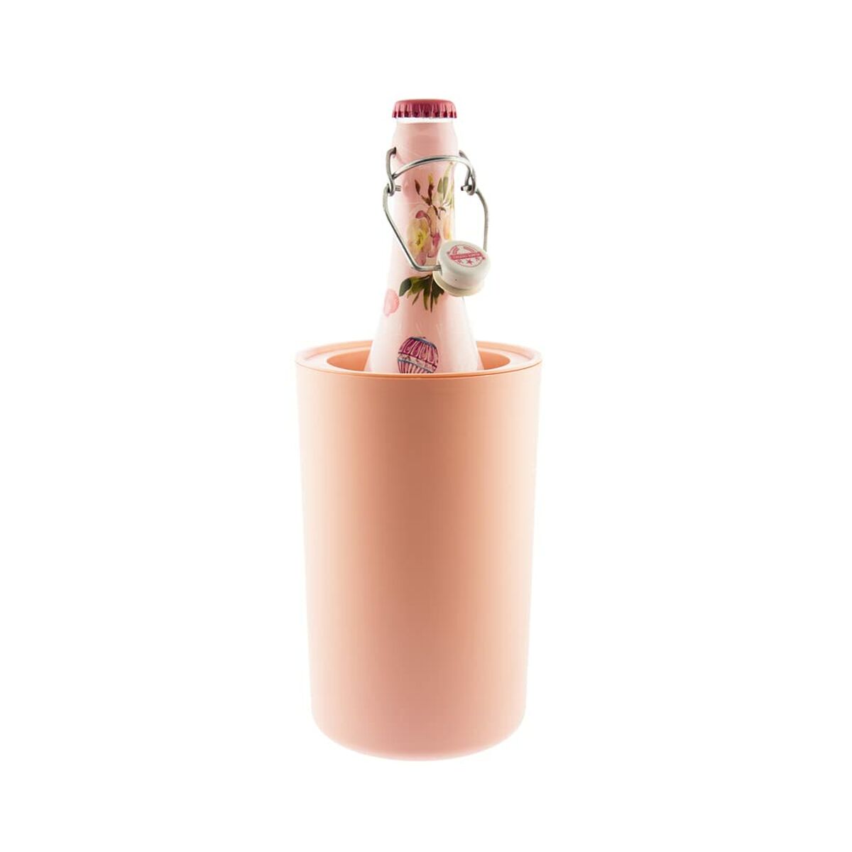 Bottle Cooler Koala Light Pink Plastic (19 x 12 cm)