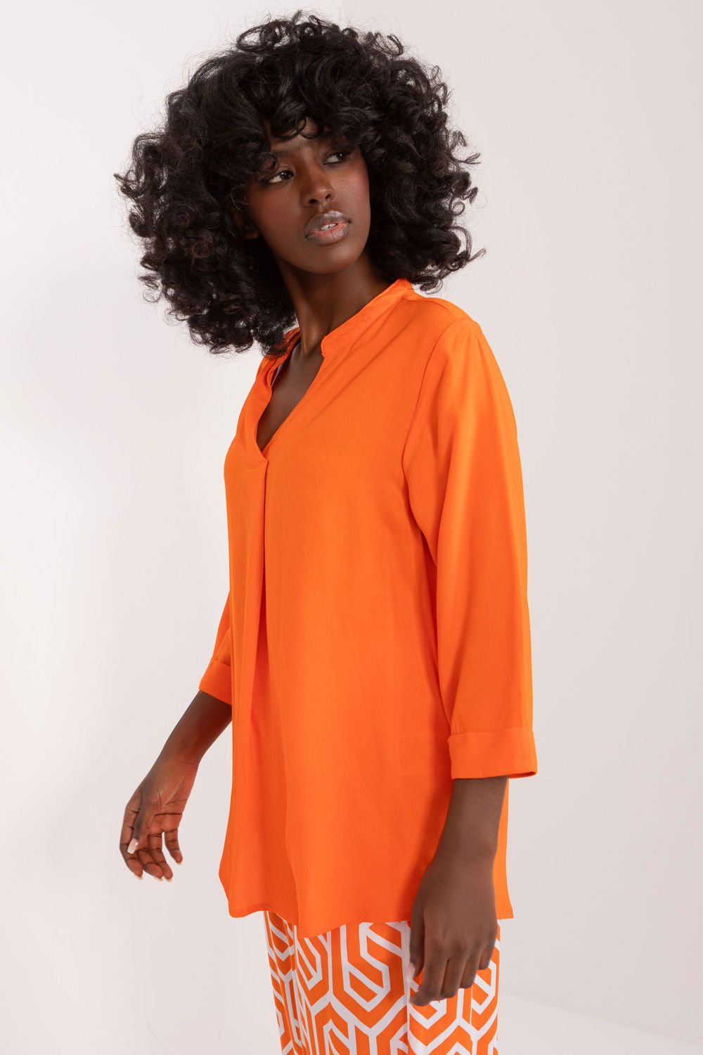  Blouse model 196920 Sublevel  orange