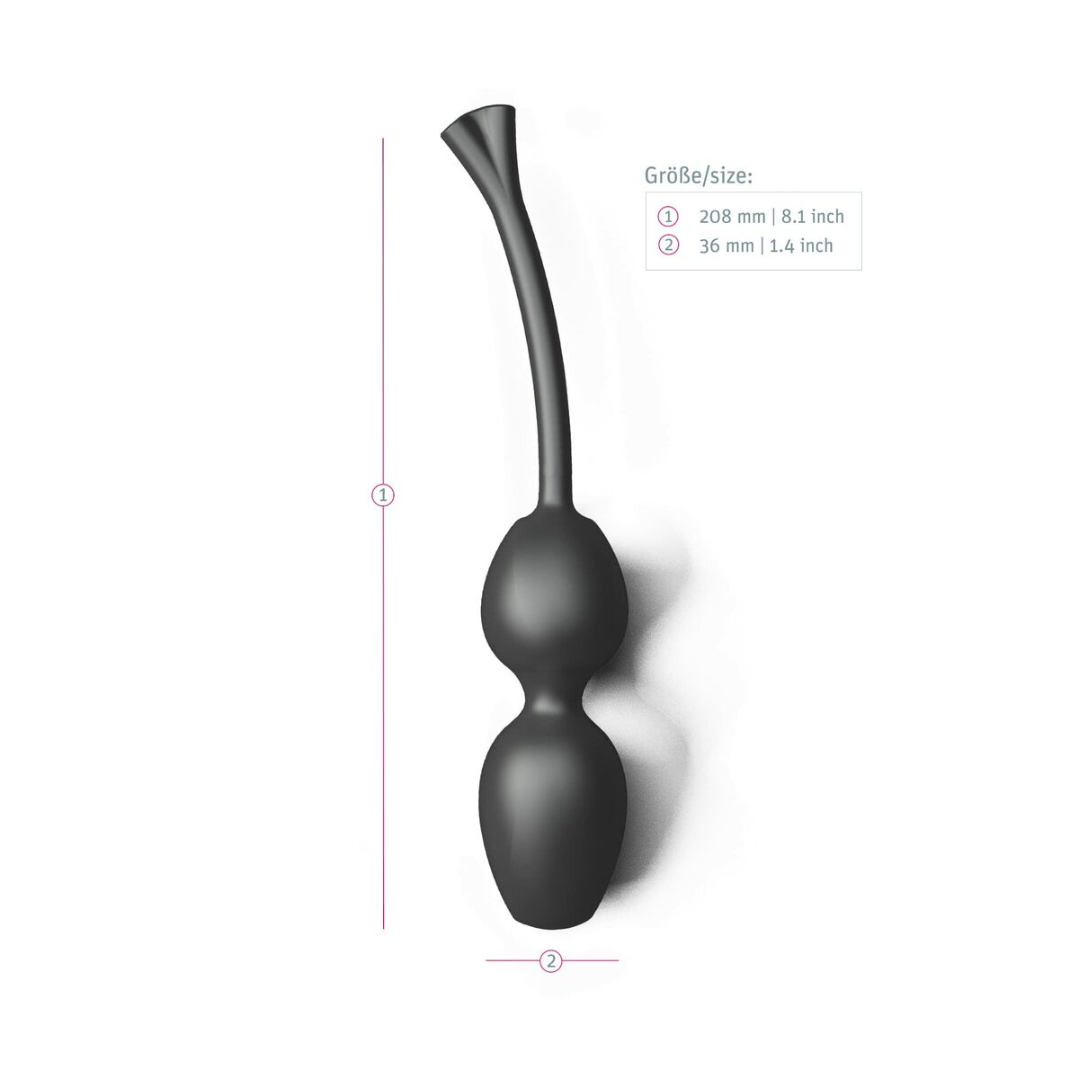 Orgasm Balls Mystim 6307403 Silicone