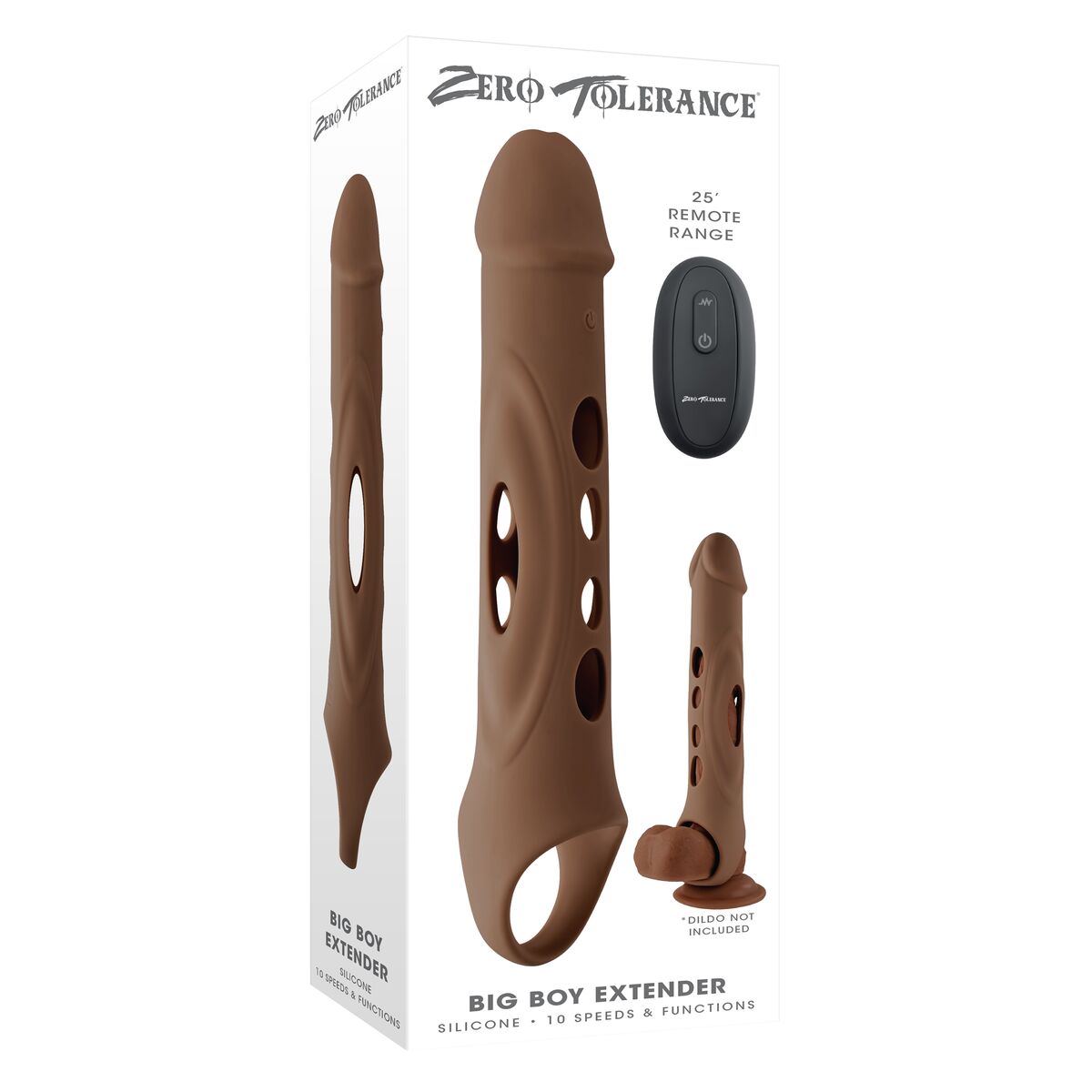 Penis cover Zero Tolerance Brown Ø 4,1 cm Penis cover Zero Tolerance Brown Ø 4,1 cm