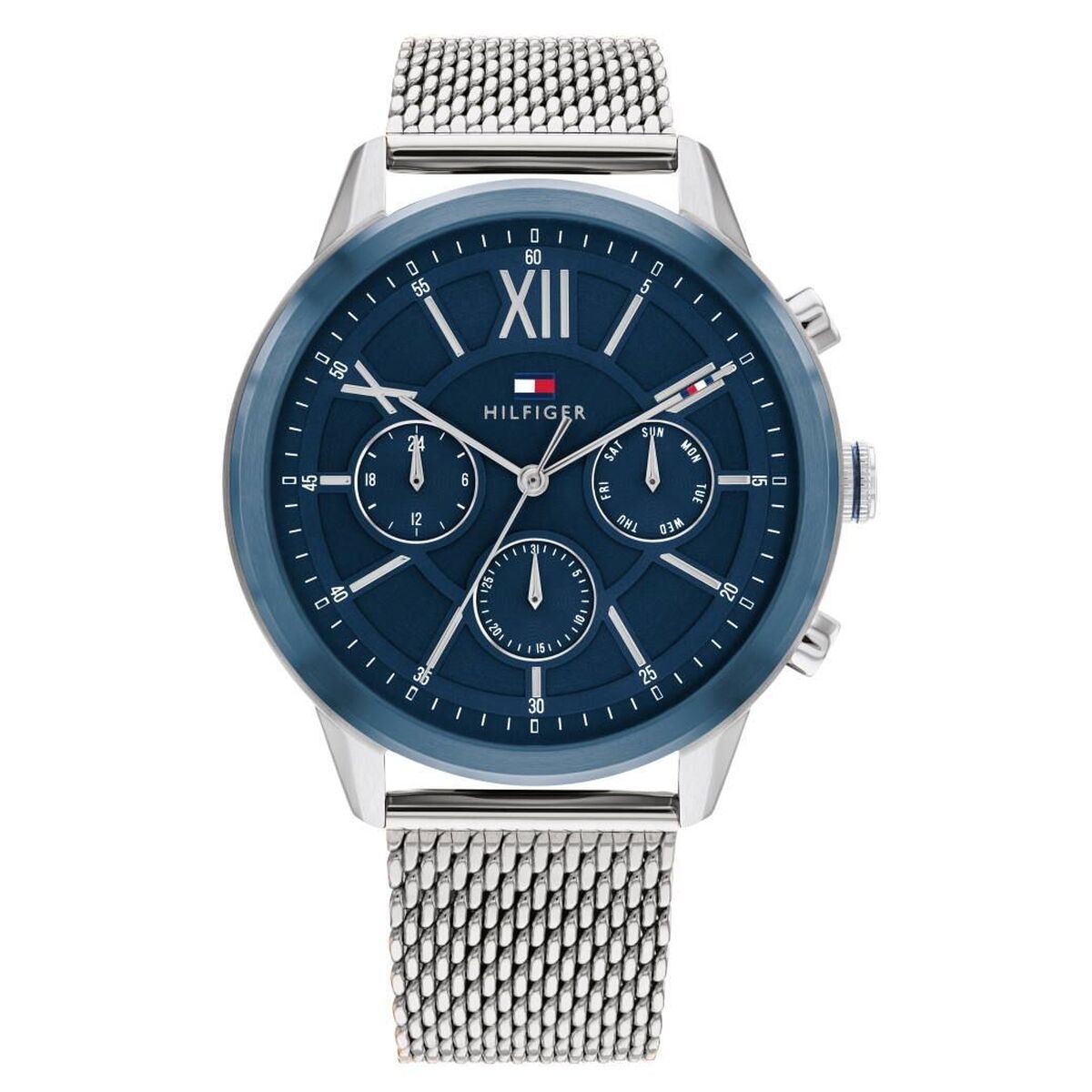 Men's Watch Tommy Hilfiger 1710524 Silver (Ø 44 mm)