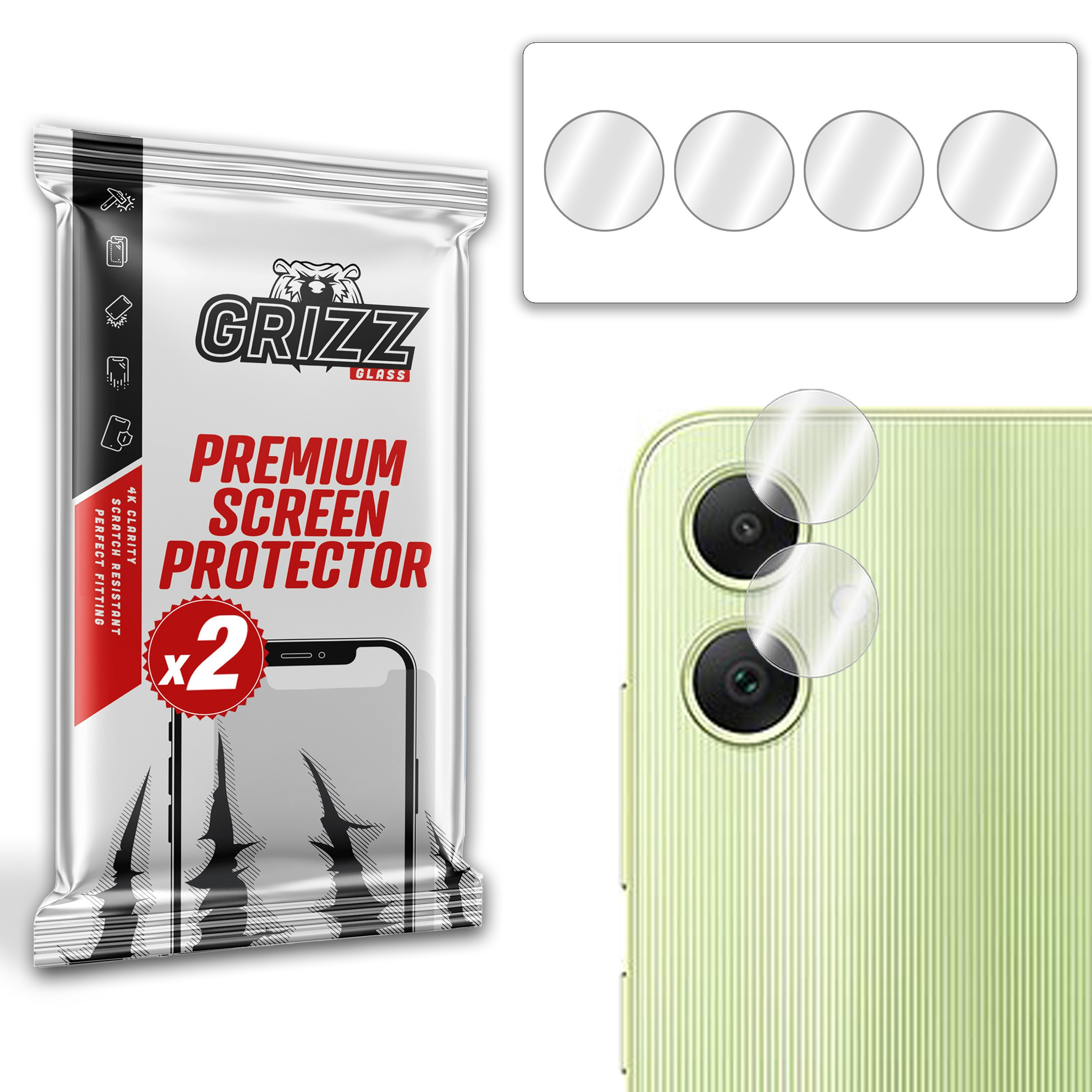 GrizzGlass HybridGlass Camera Samsung Galaxy A05