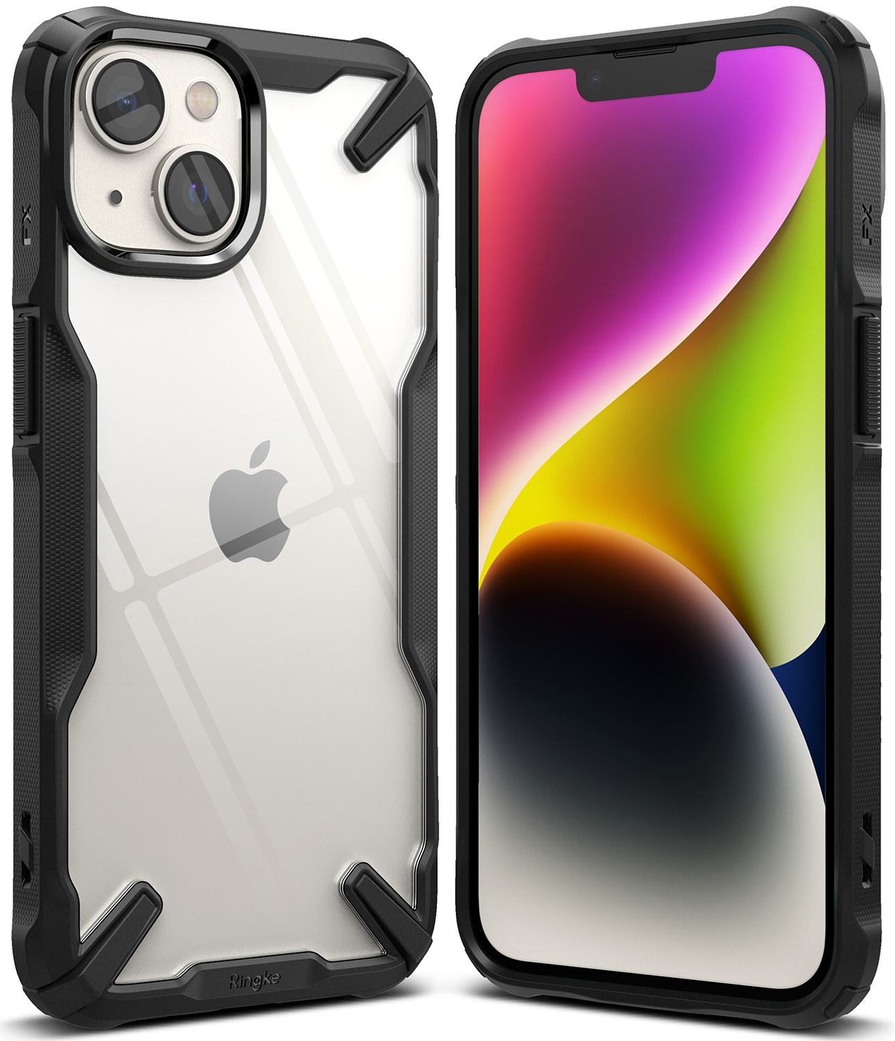 Ringke Fusion-X Design Apple iPhone 14 Plus Black
