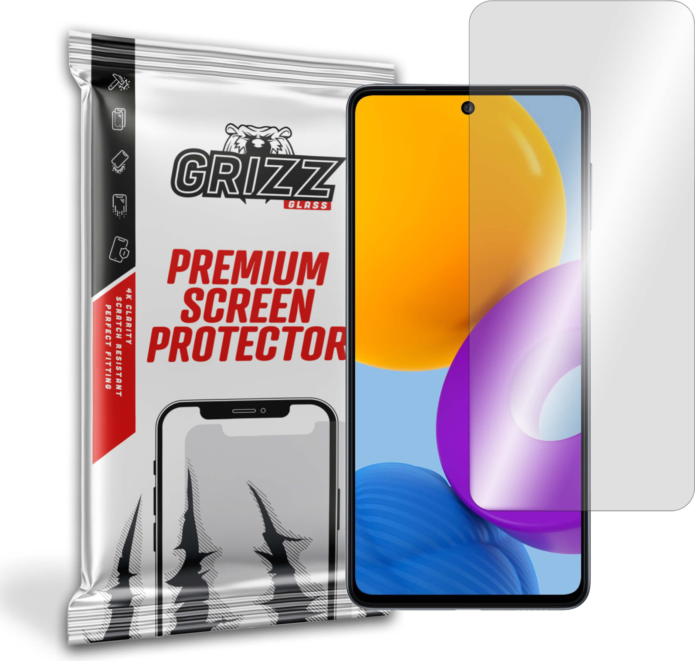 GrizzGlass HybridGlass Samsung Galaxy M52 5G