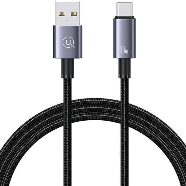 USAMS US-SJ663 USB-A / USB-C cable 3A 1,2m Fast Charging tarnish