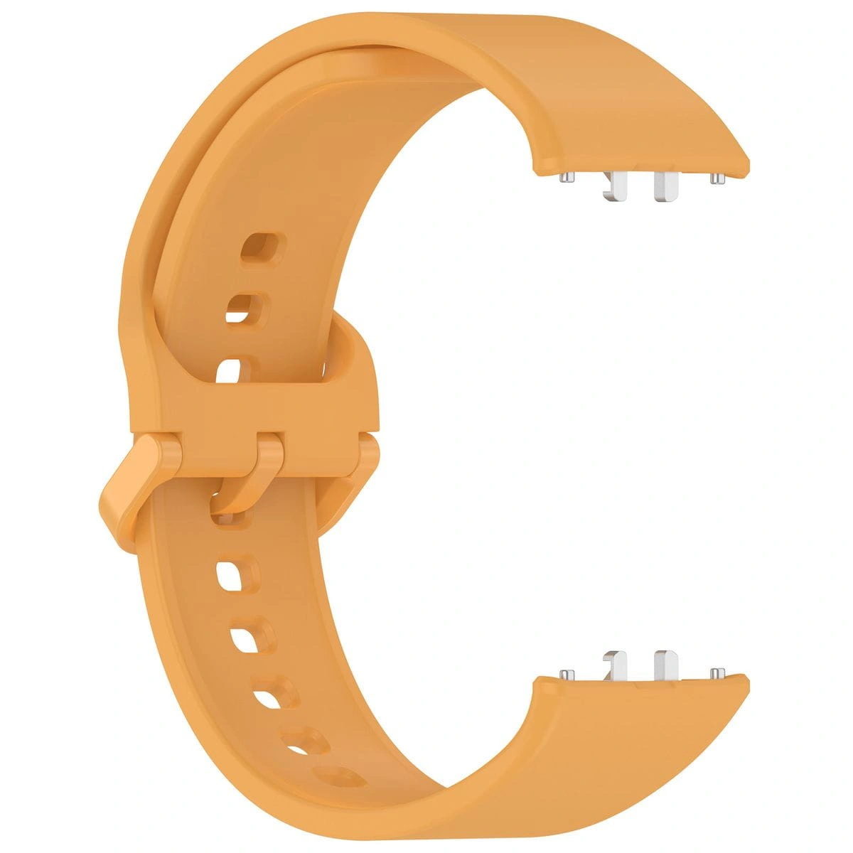 Bizon Strap Watch Silicone Samsung Galaxy Fit 3 yellow