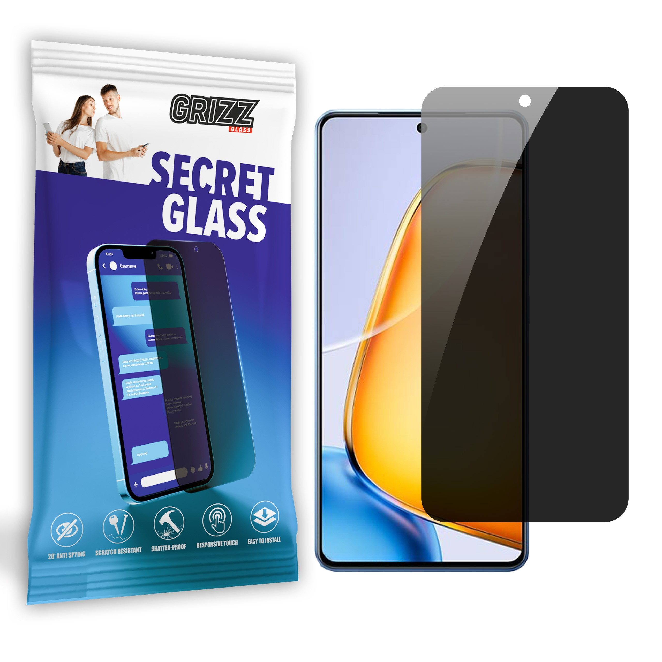 GrizzGlass SecretGlass Vivo Y200 GT