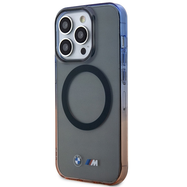 BMW BMHMP14XHTGE Apple iPhone 14 Pro Max grey hardcase Gradient Bumper MagSafe