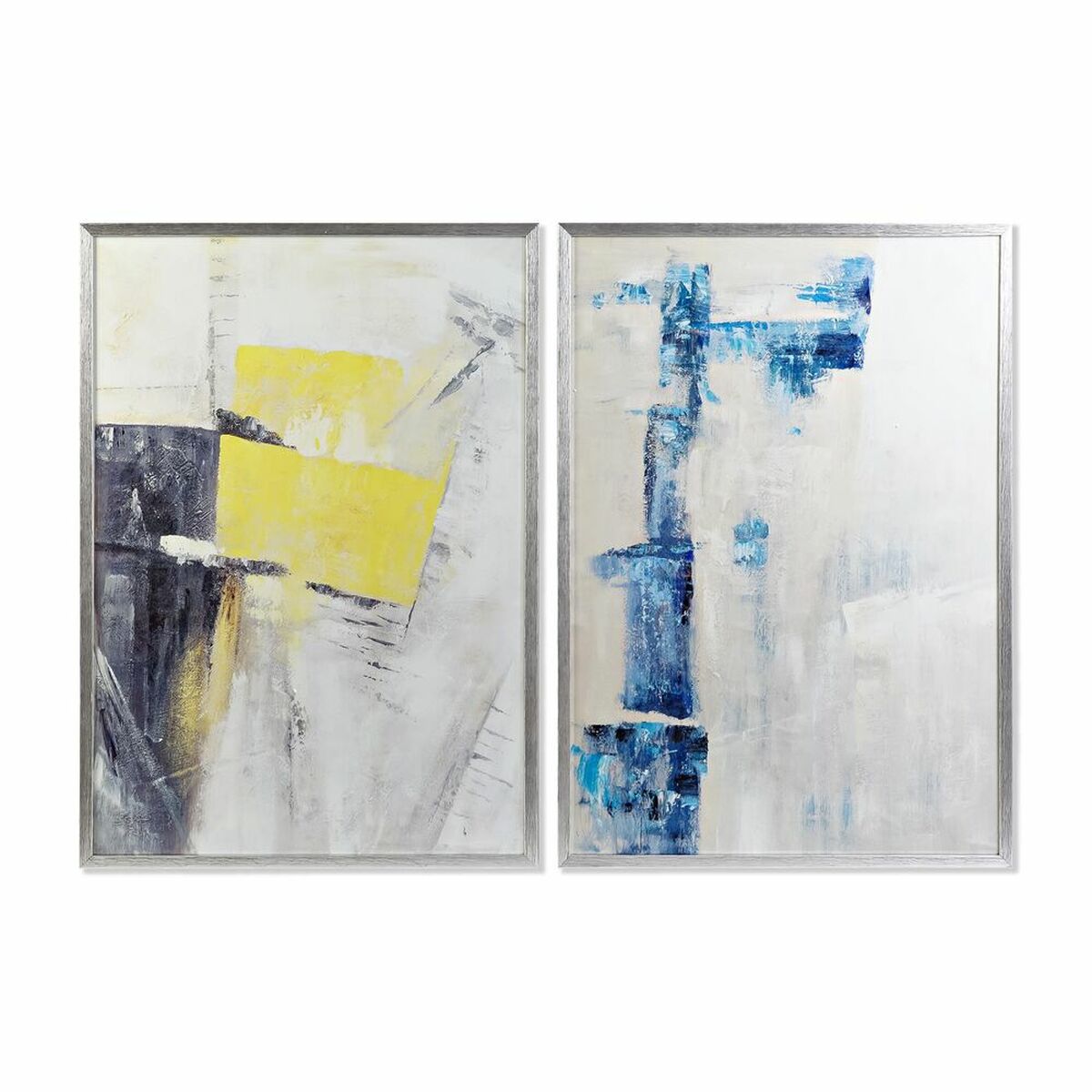 Painting DKD Home Decor Abstract 70 x 3 x 100 cm Urban (2 Units)