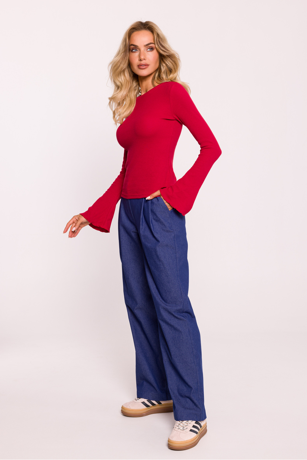  Blouse model 199658 Moe  red