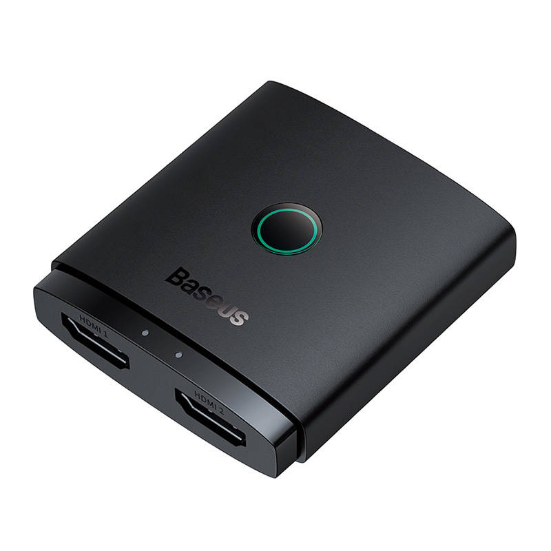 Baseus AirJoy Series 2-in-1 Bidirectional HDMI Switch (black)