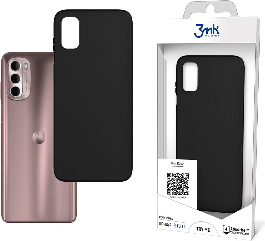 3MK Matt Case Motorola Moto G Stylus 2022 black