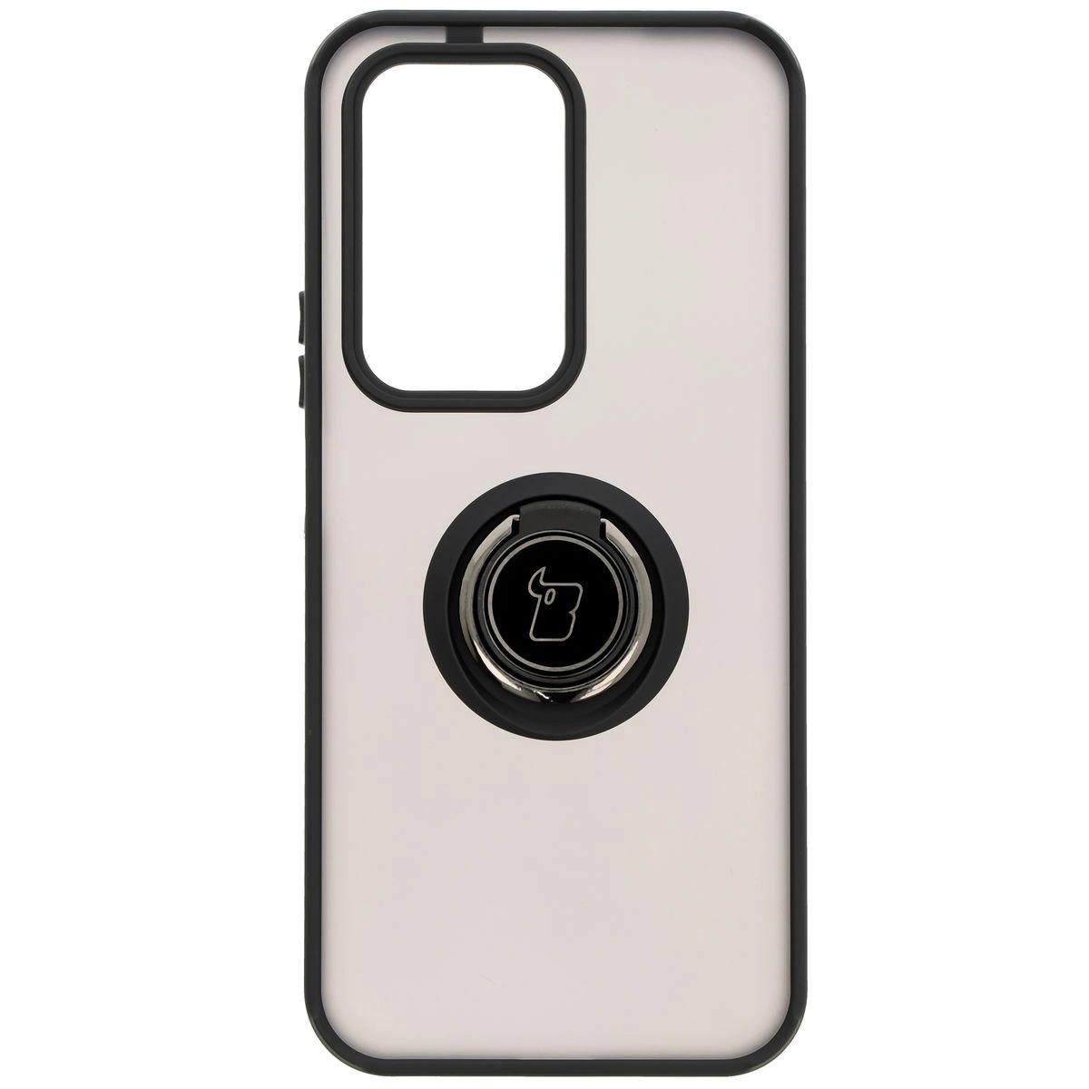 Bizon Case Hybrid Ring Honor 200 Lite smoky with a black frame