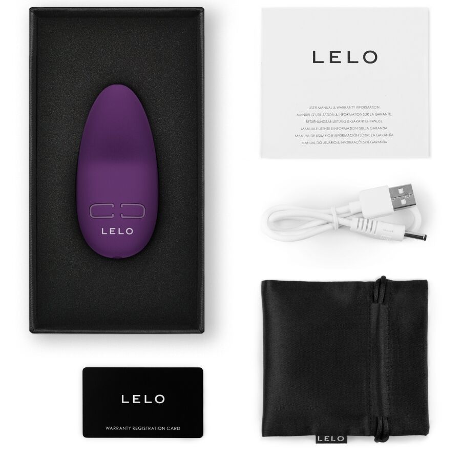 LELO LILY 3 PERSONAL MASSAGER - DARK PLUM