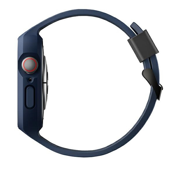 Belt + case UNIQ Monos 2in1 Apple Watch 4/5/6/7/8/9/SE 44/45mm blue/marine blue