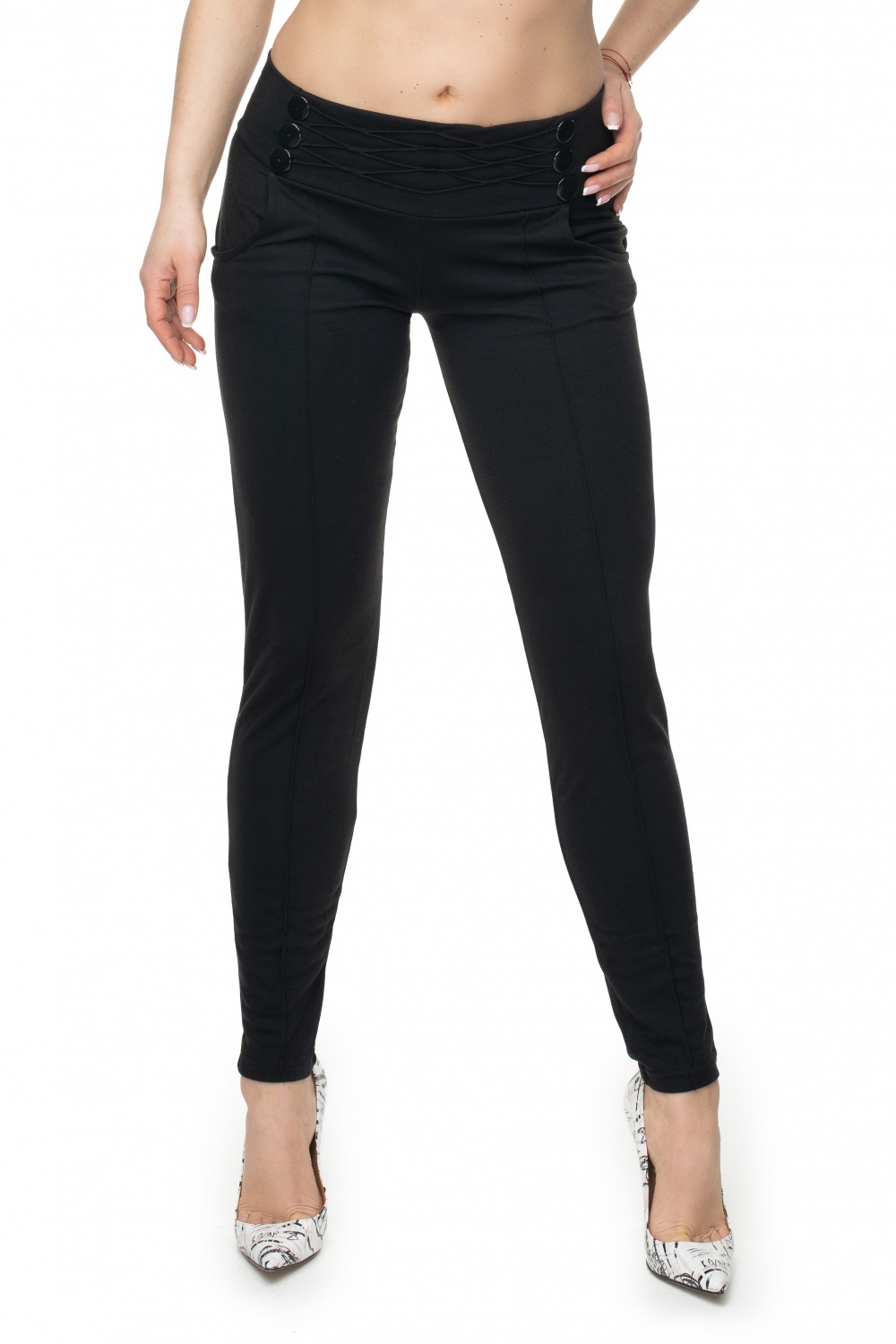  Trousers model 131927 PeeKaBoo  black