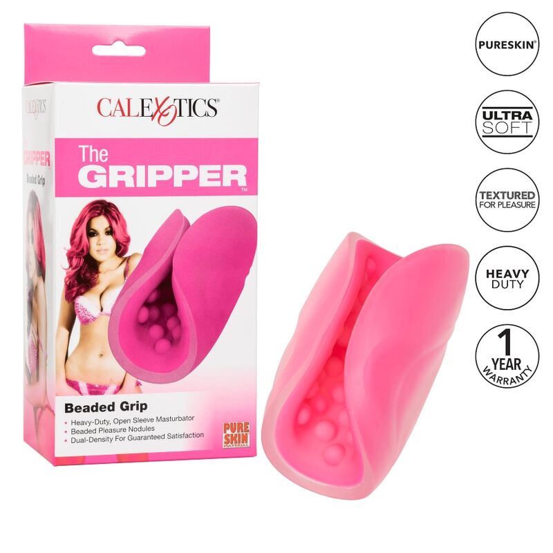 CALEX BEADED GRIP MASTURBATOR