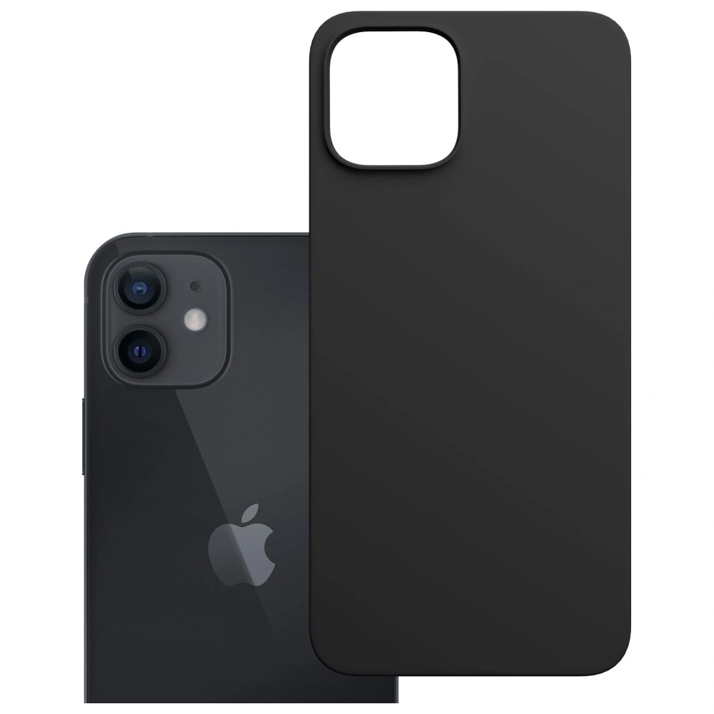 Etui 3MK Hardy MagSilicone do Apple iPhone 12 czarny