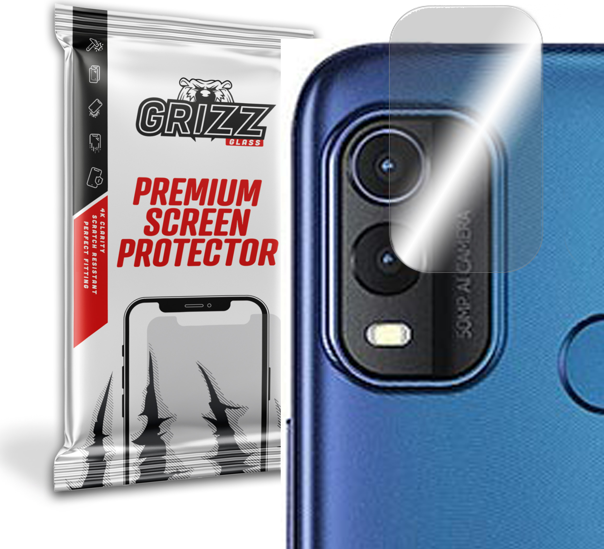 GrizzGlass HybridGlass Camera Nokia G11 Plus
