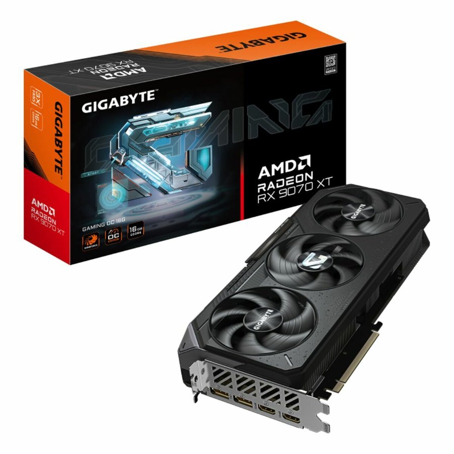 Graphics card Gigabyte 9VR907XTGO-00-G10 radeon rx 9070 xt 16 GB GDDR6 Graphics card Gigabyte 9VR907XTGO-00-G10 radeon rx 9070 xt 16 GB GDDR6