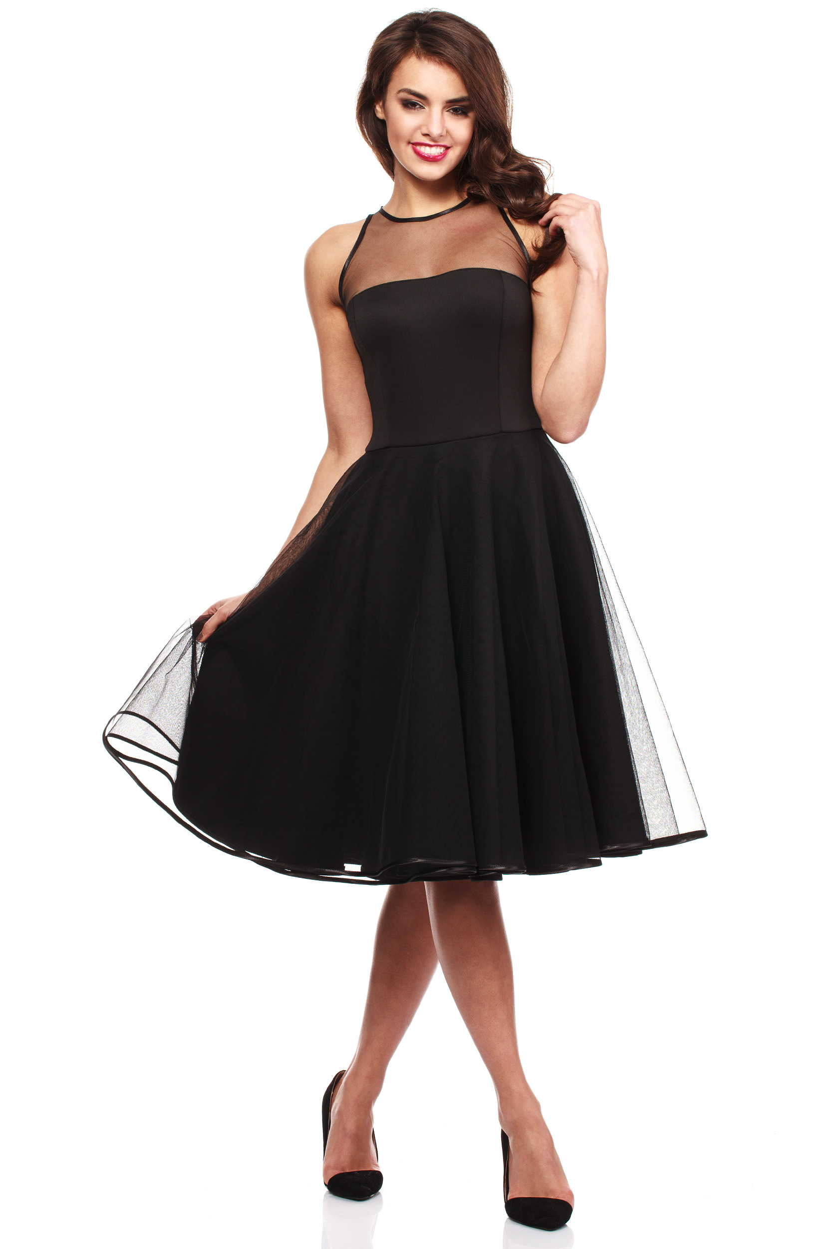Abendkleid model 36186 Moe schwarz Damen