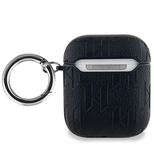 Karl Lagerfeld KLA2PGCHPK Apple AirPods 1/2 cover Monogram Choupette Head black