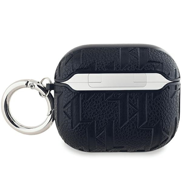 Karl Lagerfeld KLA3PGCHPK Apple AirPods 3 cover Monogram Choupette Head black