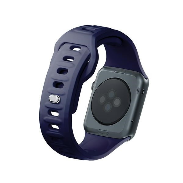 3MK Silicone Watch Strap Apple Watch 4/5/6/7/SE/8/9 40/41mm ocean blue
