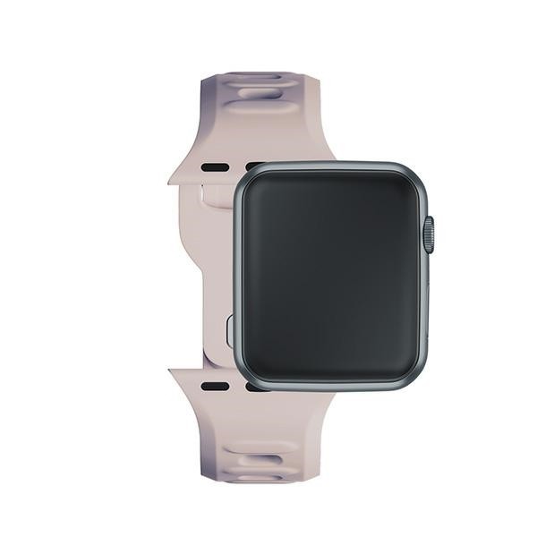 3MK Silicone Watch Strap Apple Watch 4/5/6/7/SE/8/9 40/41mm latte