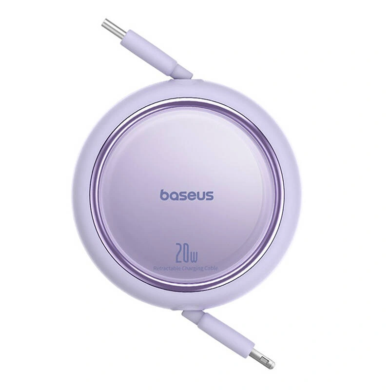 Baseus Free2Pull USB-C / Lightning cable 20W 1m (purple)