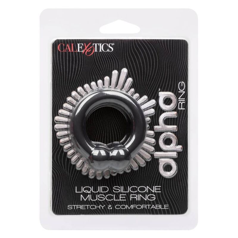 CALIFORNIA EXOTICS ALPHA MUSCLE RING BLACK