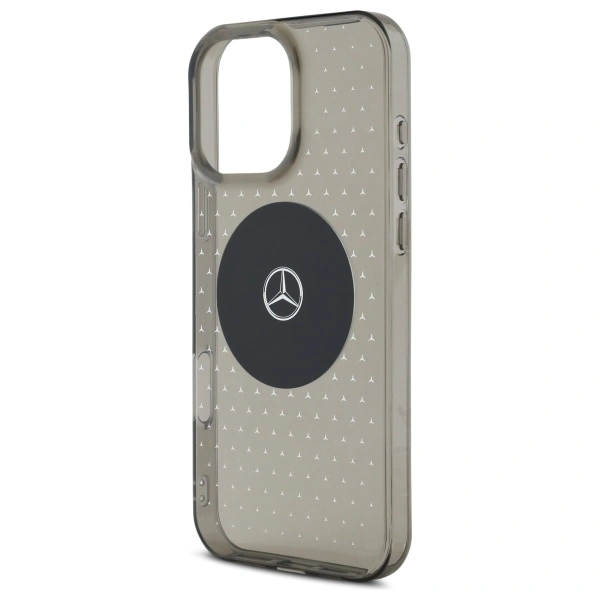 Mercedes MEHMP16L23HCPK Apple iPhone 16 Pro hardcase MB Case Star Pattern MagSafe black