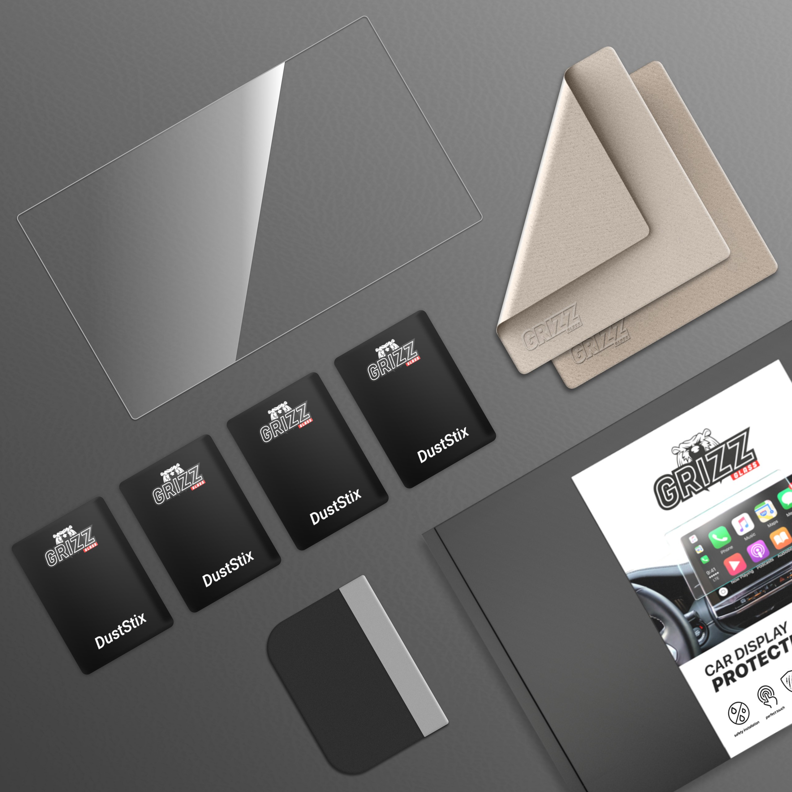 Ceramic GrizzGlass CarDisplay Protection Aston Martin DB12 10,25" 2024