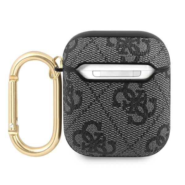 Guess GUA24GSMK AirPods cover gray 4G Script Metal Collection