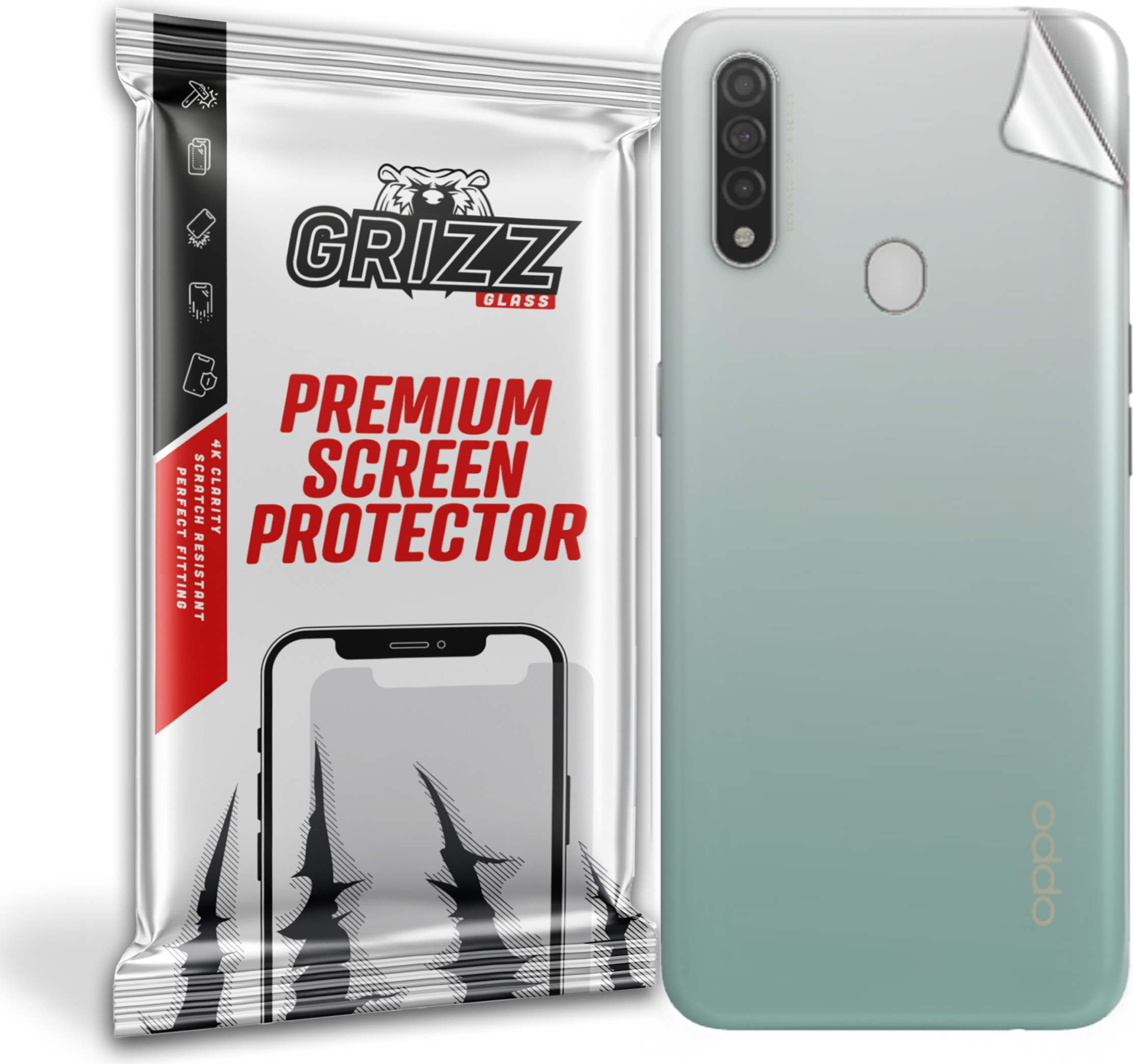 GrizzGlass SatinSkin Oppo A31 2020