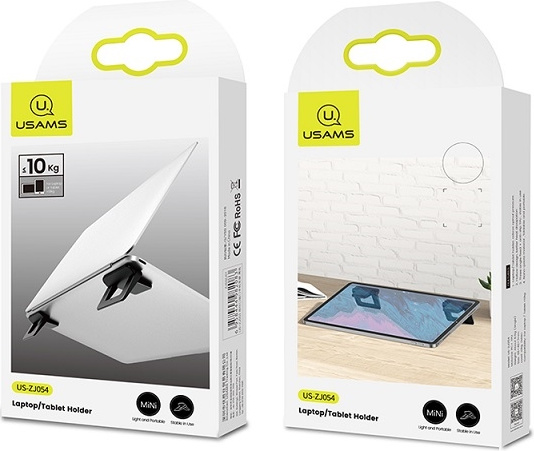 USAMS Laptop/Tablet Holder black ZJ054PBZJ01 (US-ZJ054) [2 PACK]