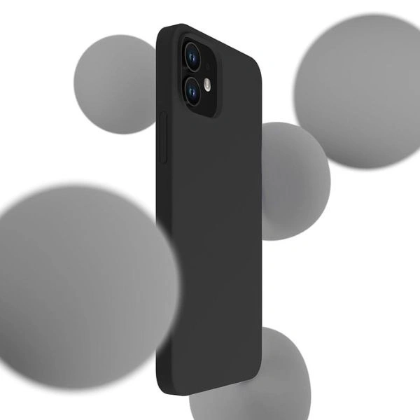 3MK Silicone Case Apple iPhone 12 Mini black