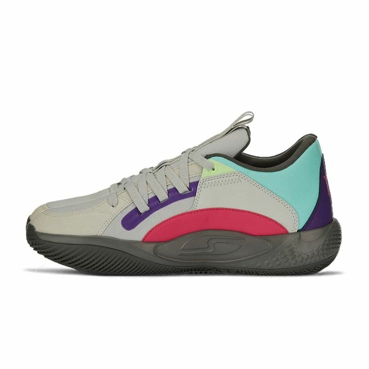 Basketball Shoes for Adults Puma Court Rider Chaos Da Grey